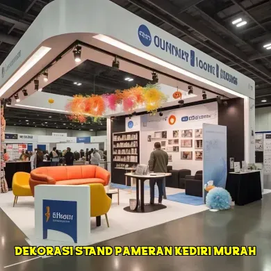 dekorasi stand pameran kediri murah